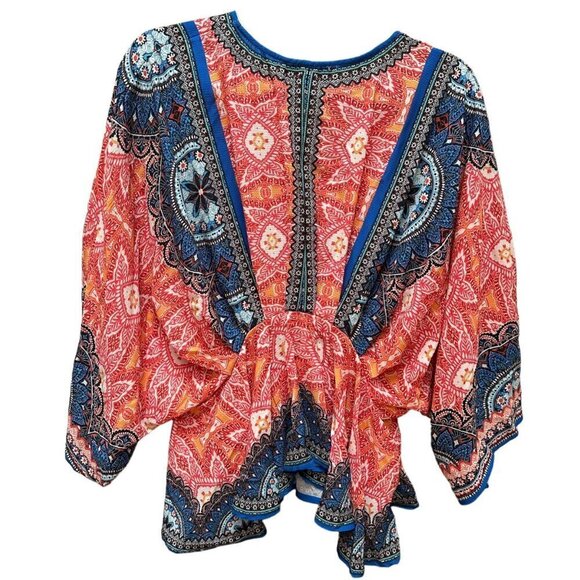 Flying‎ Tomato Blouse Dolman Sleeve Kimono Style Boho Women's Size XS - Picture 3 of 6